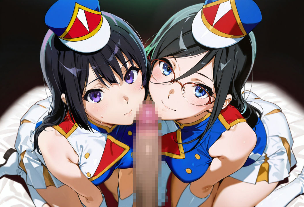 ヒロインえっち -高坂〇奈・田中あ〇か- サンプル9ページ目