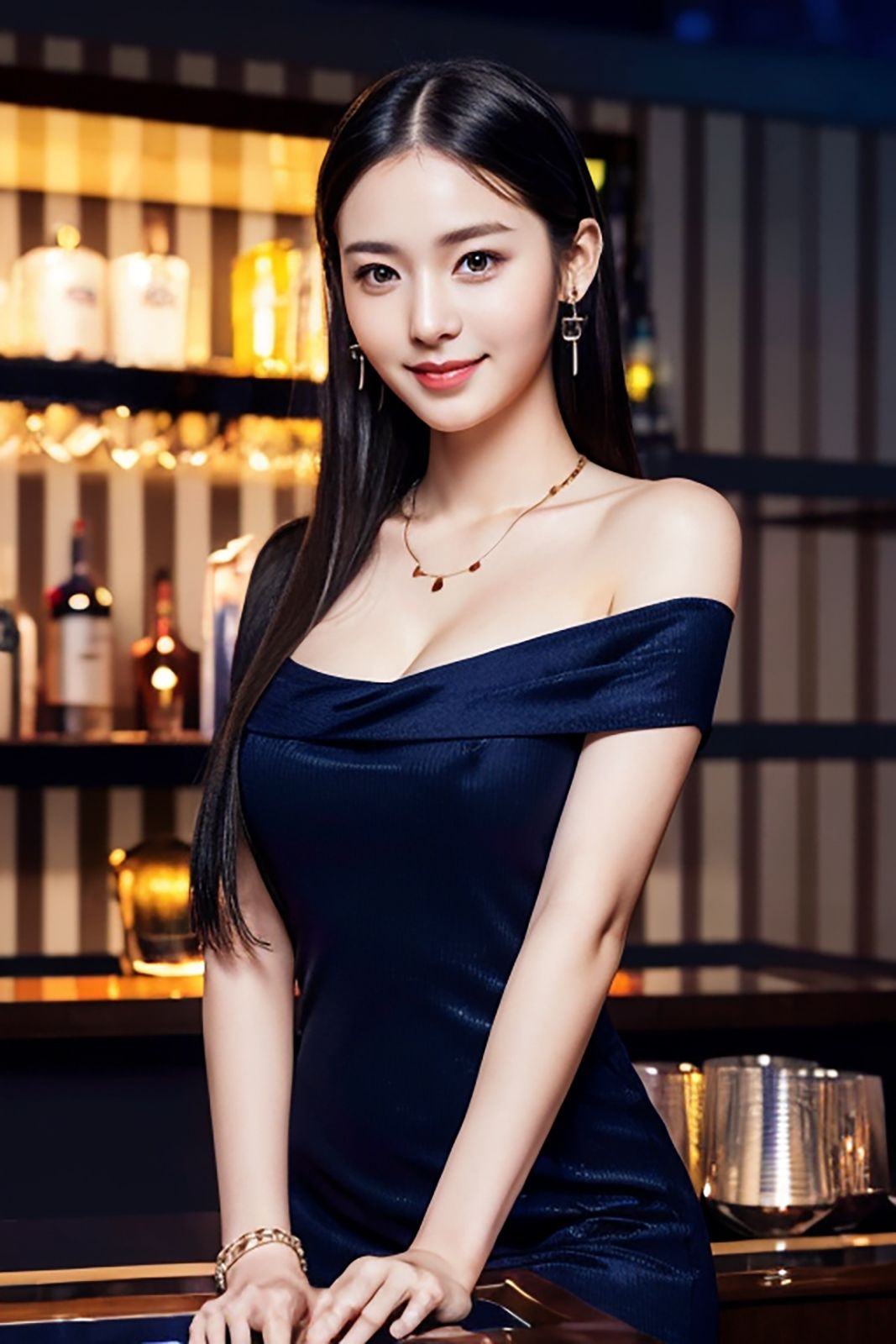 AI Night Lounge Beauty 3 サンプル3ページ目