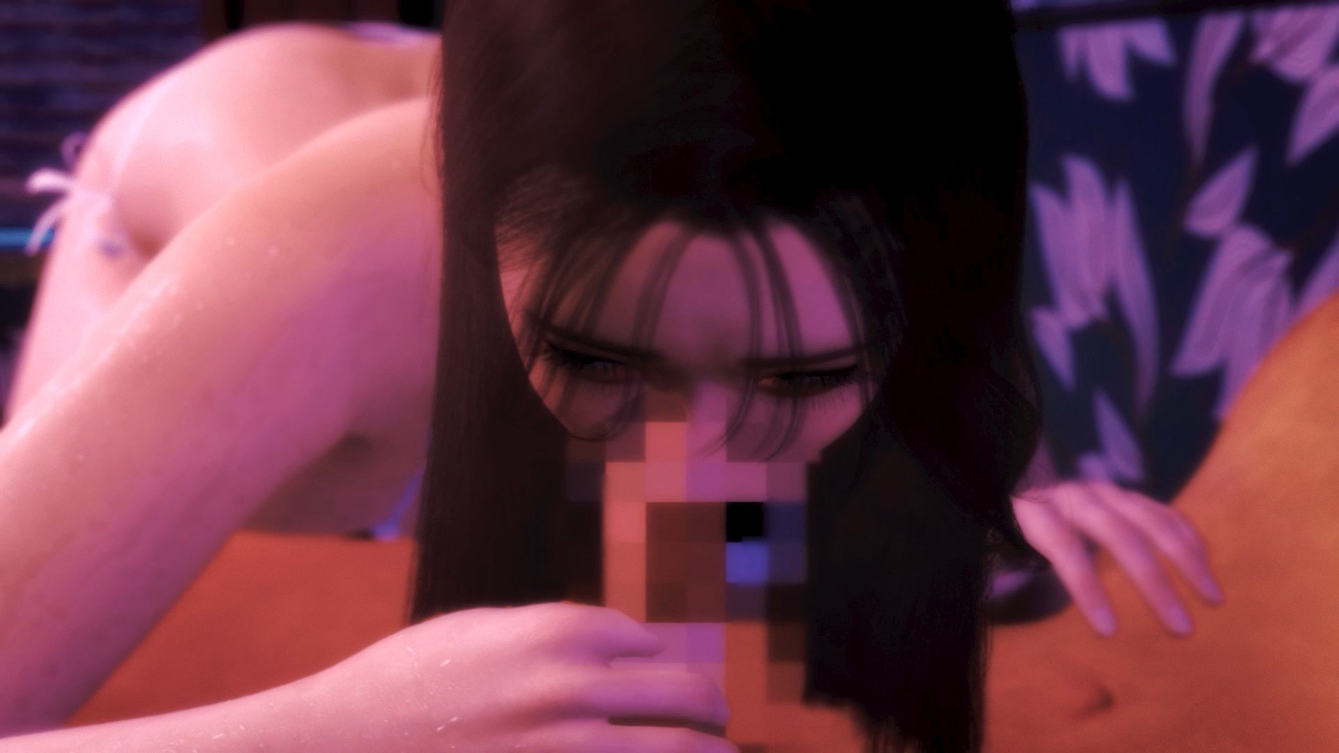 水着の巨乳お姉さんとやる サンプル6ページ目