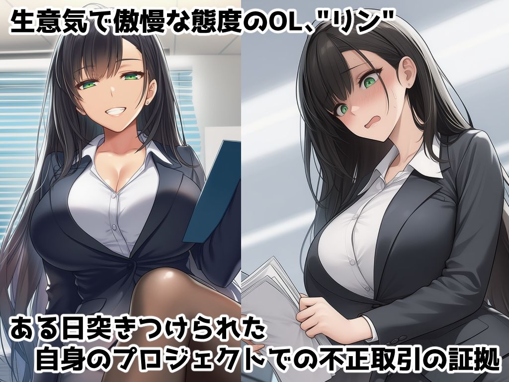 生意気OLバイブイキ処刑尊厳破壊調教〜弱みを握られたOLが貞操帯固定バイブの悶絶アクメ処刑調教でプライドをズタズタにされる話 サンプル1ページ目
