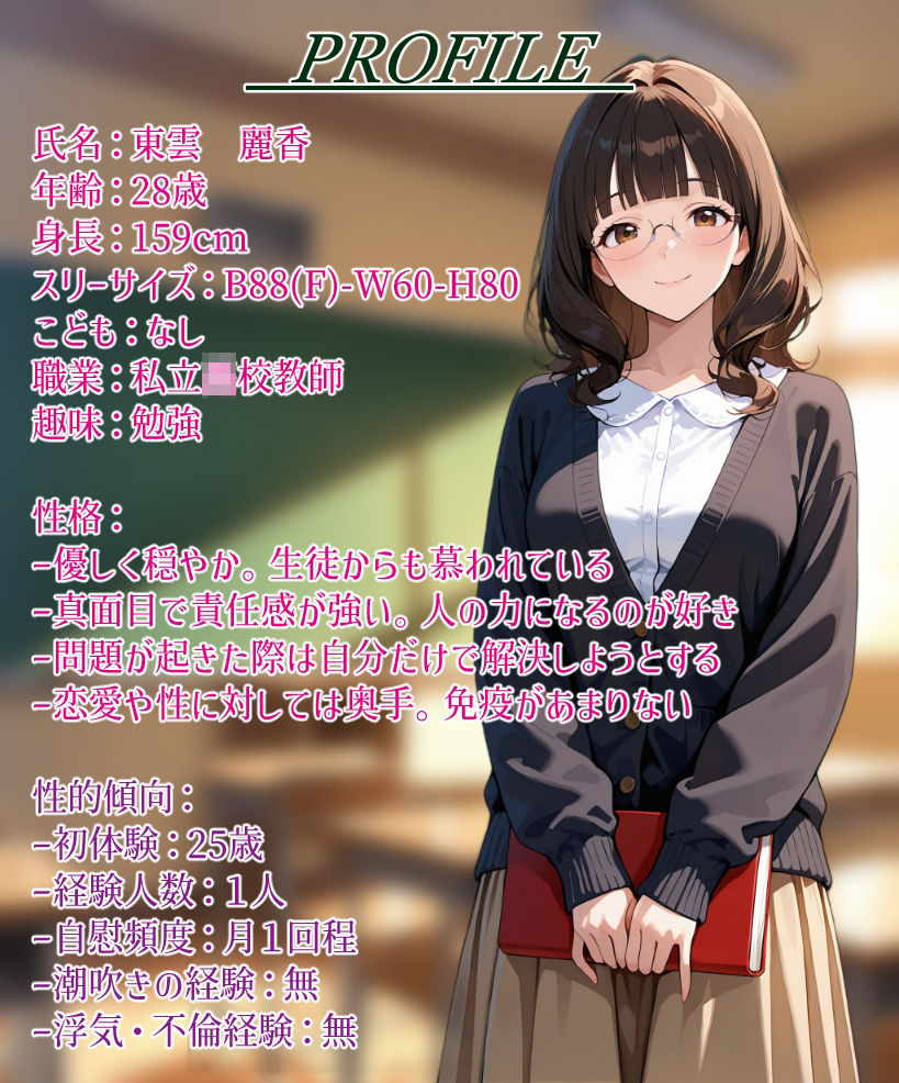 人妻NTR 生徒のためー妻が受け入れた淫らな教育ー サンプル1ページ目