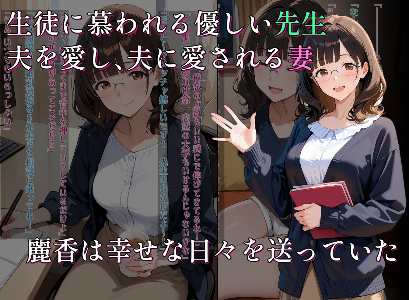 人妻NTR 生徒のためー妻が受け入れた淫らな教育ー サンプル2ページ目