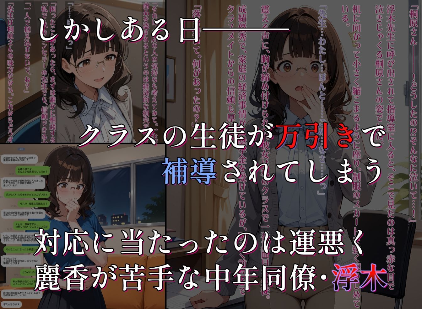 人妻NTR 生徒のためー妻が受け入れた淫らな教育ー サンプル3ページ目