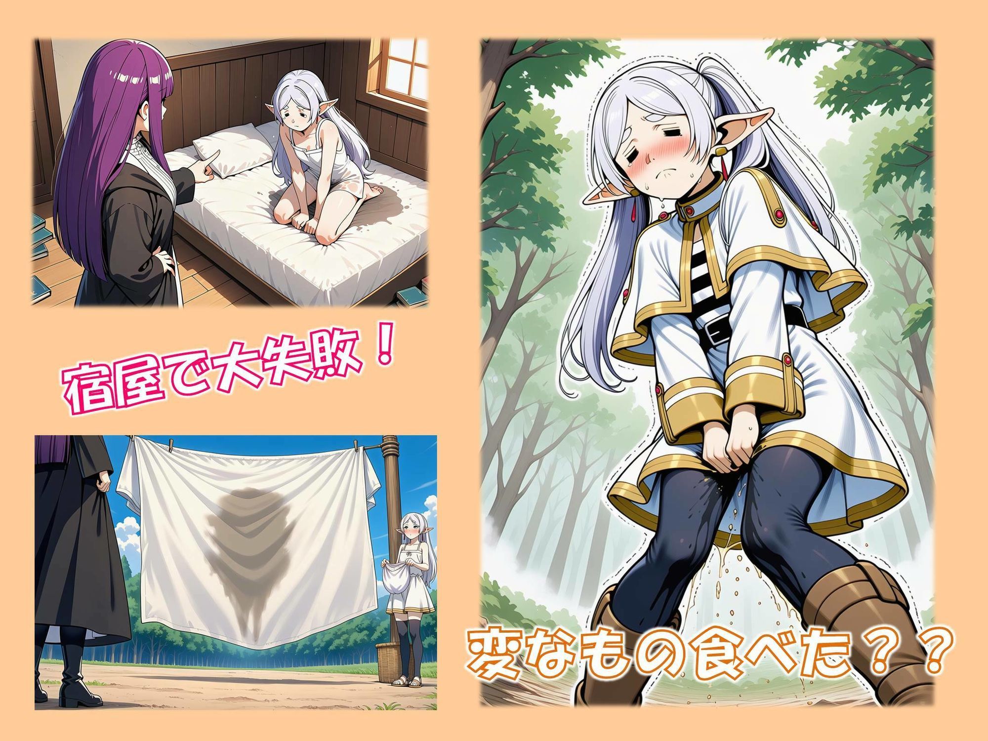 伝説のよわい子魔法使い サンプル1ページ目