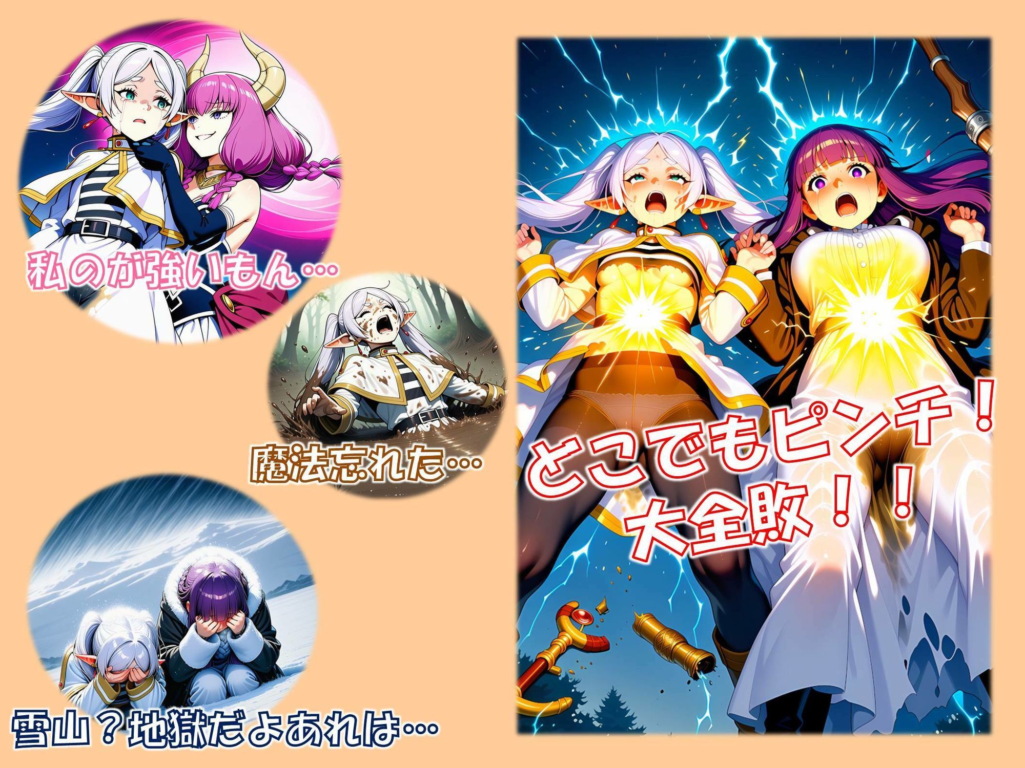 伝説のよわい子魔法使い サンプル2ページ目