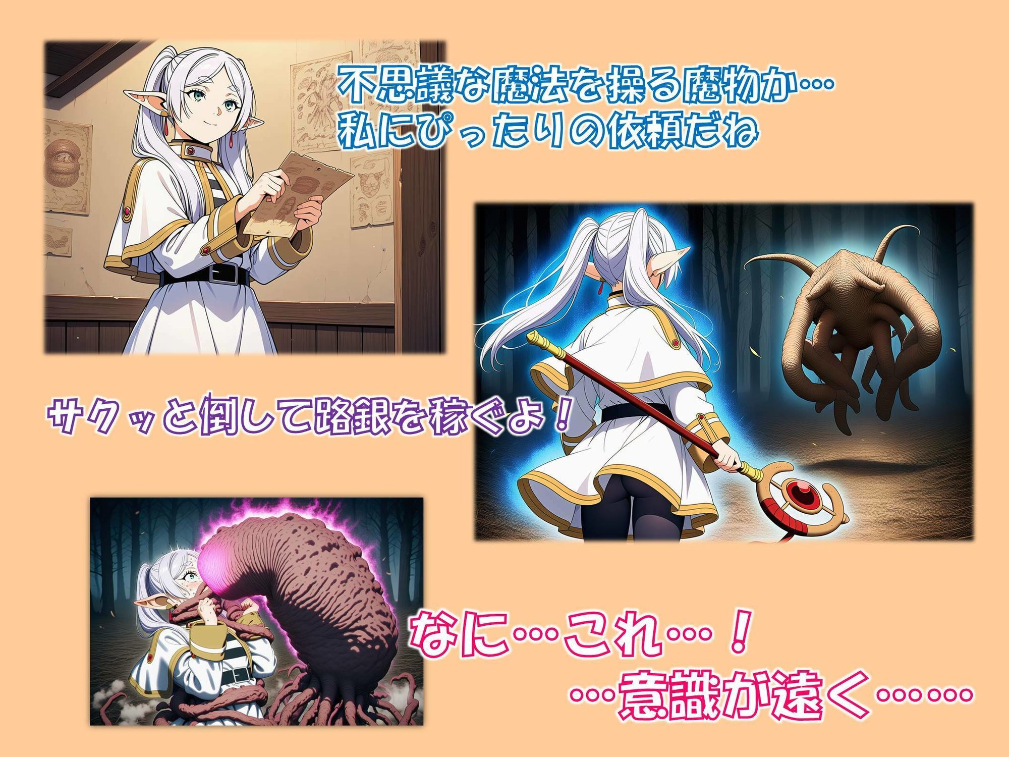 伝説のよわい子魔法使い サンプル3ページ目