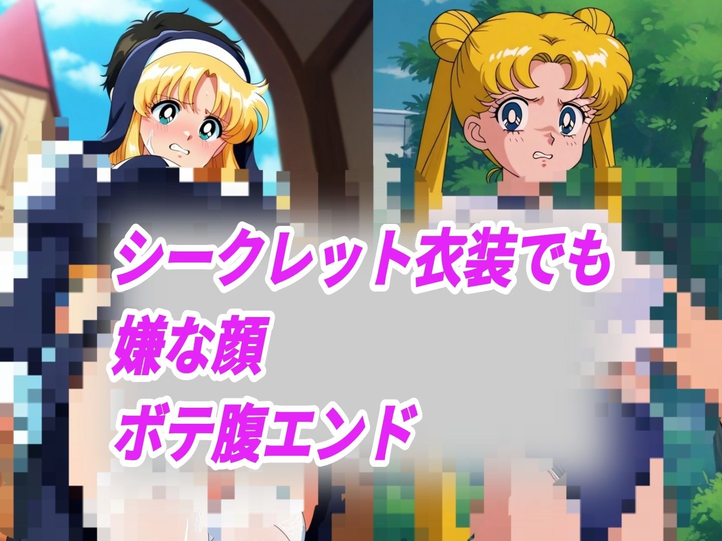 （セー●●ム●ン）嫌な顔されながらおパンツみせて中出しセックスで孕ませたい サンプル3ページ目