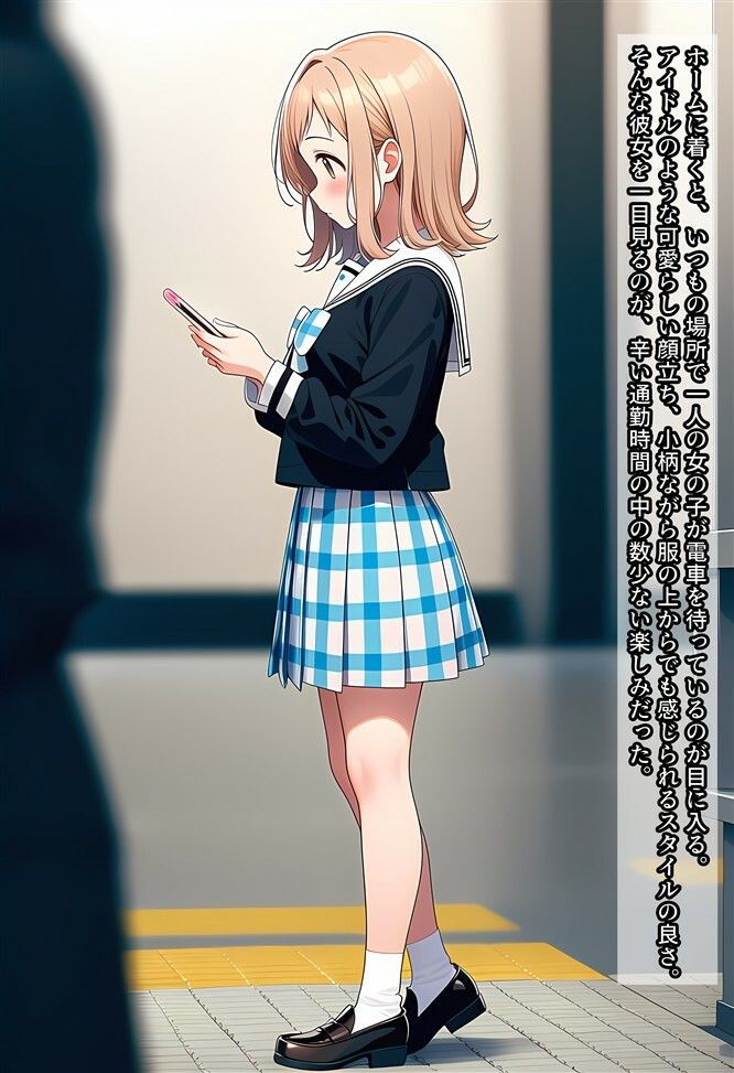 真乃ちゃんを盗撮したり痴○したりする話 サンプル1ページ目