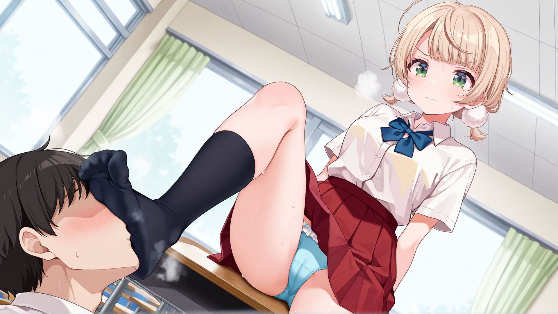 【500枚】しぐれ〇い＆大空ス〇ルの足責めで精子を出し尽くしたい！【VTuber】総集編 サンプル5ページ目