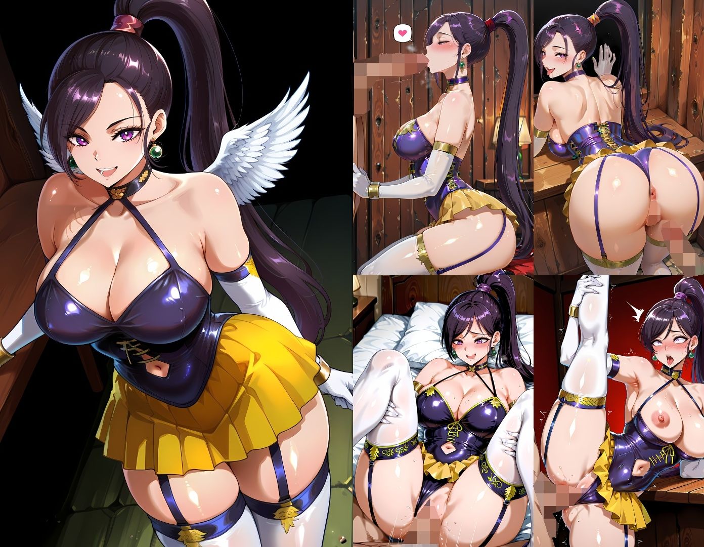 姫系女武闘家とイチャコスエッチ サンプル3ページ目