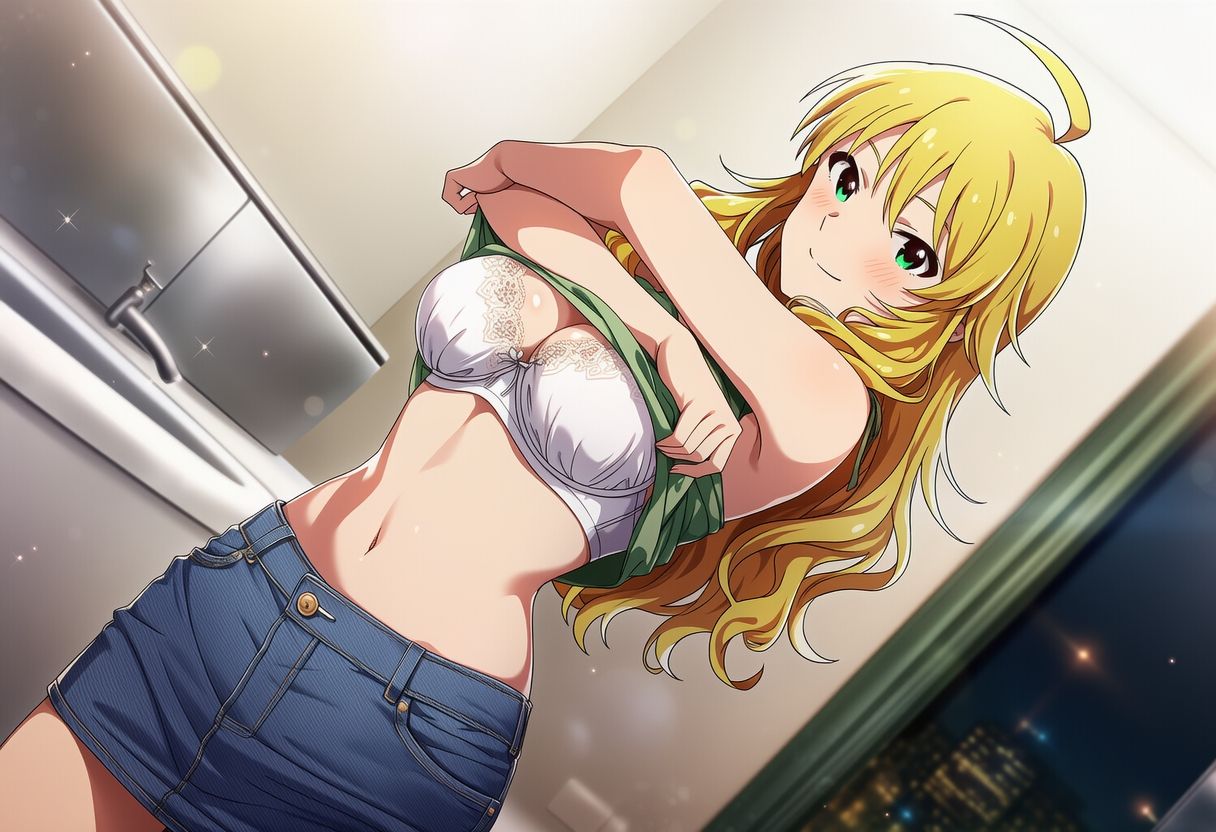 初夜 星○美希 サンプル1ページ目