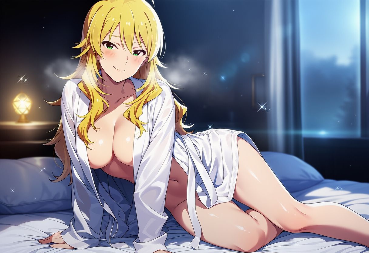 初夜 星○美希 サンプル3ページ目