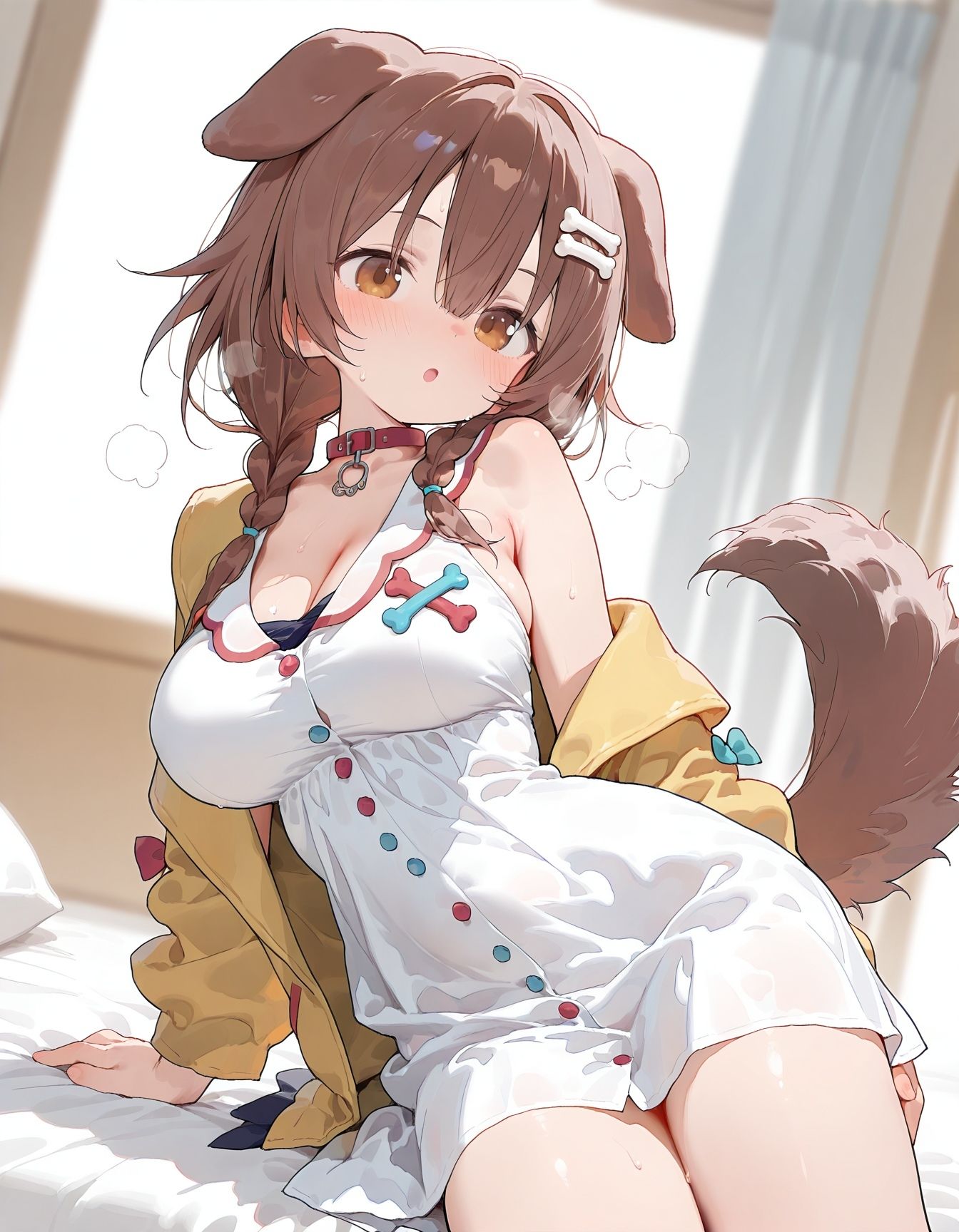 ホ○ライブ戌神ころ○孕ませえっち サンプル1ページ目