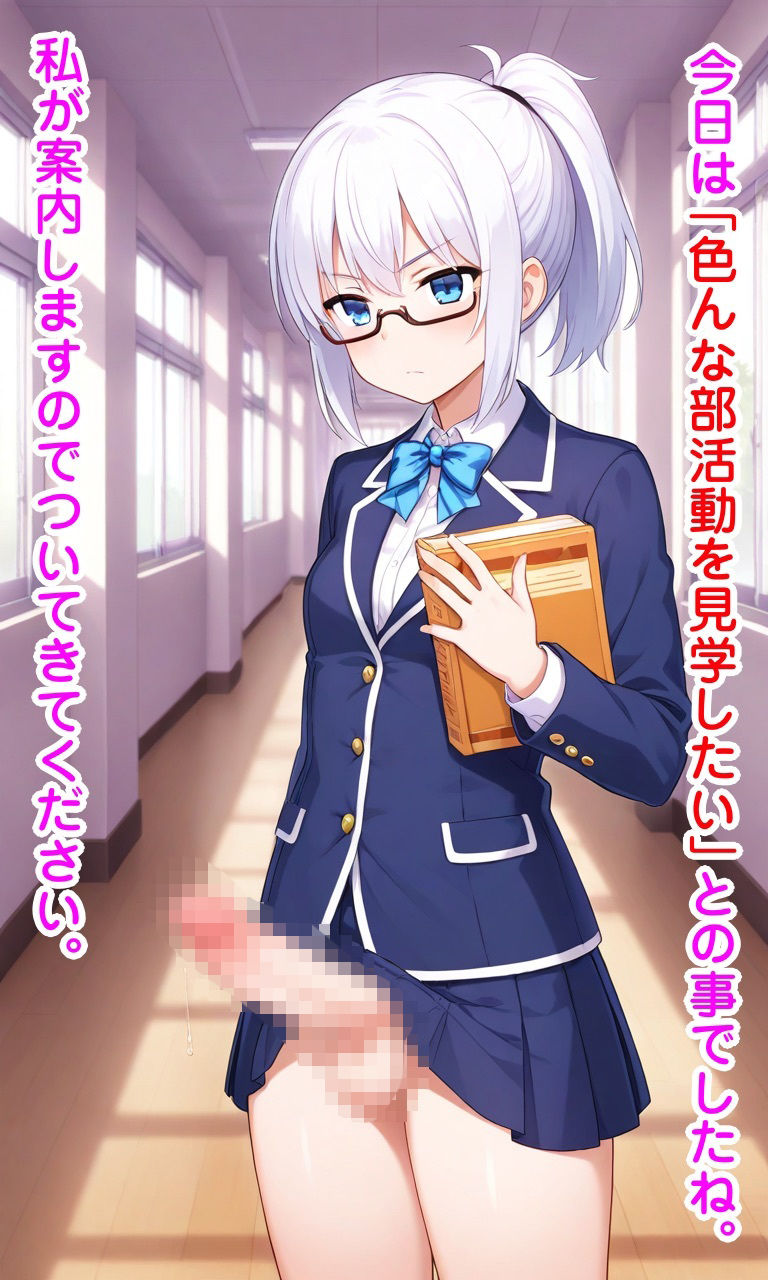 洗脳済みふたなり学園・部活動編 サンプル2ページ目