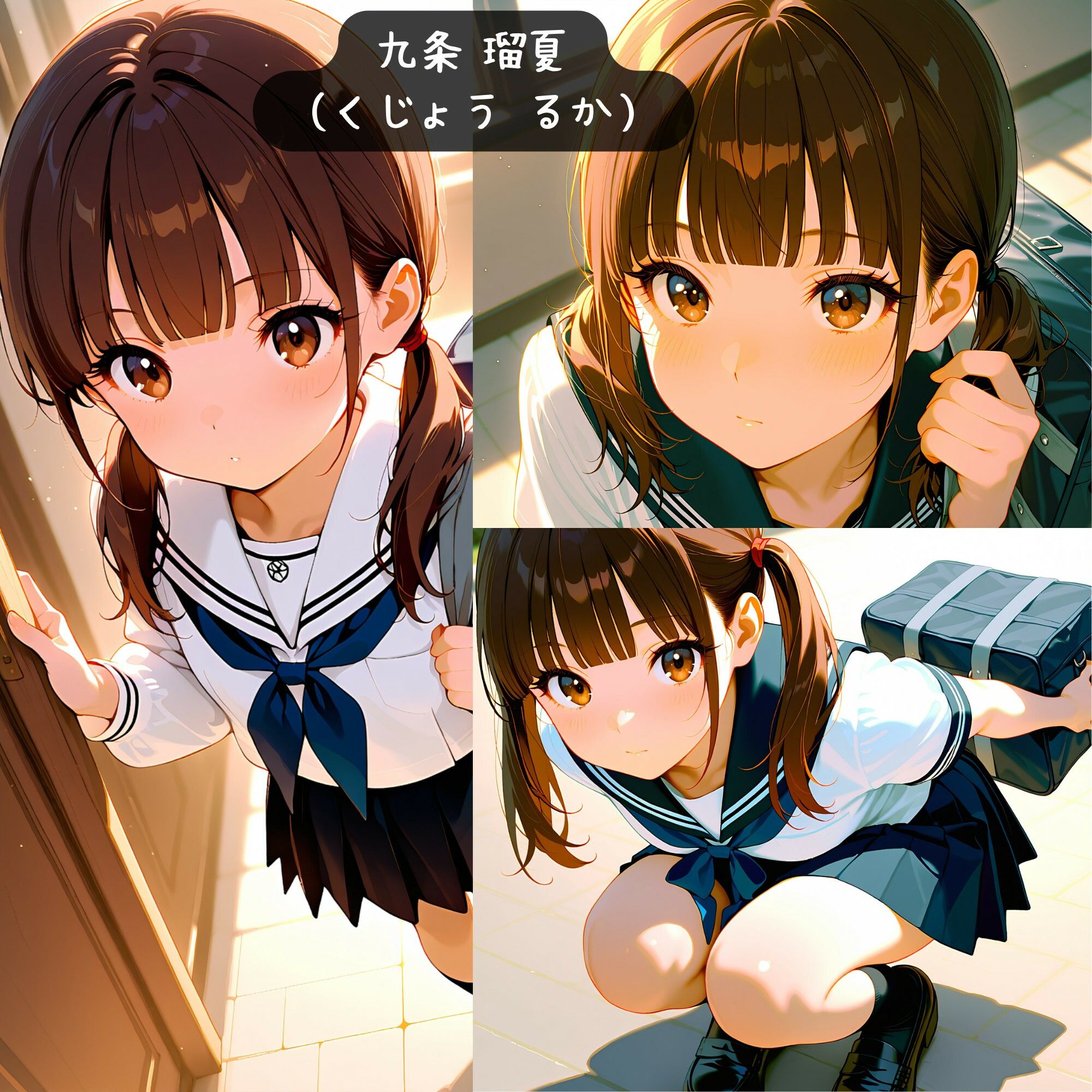下から見るか横から見るか サンプル6ページ目