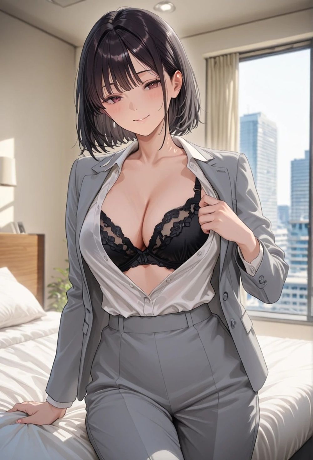 さらけだす欲望  一夜目 サンプル4ページ目
