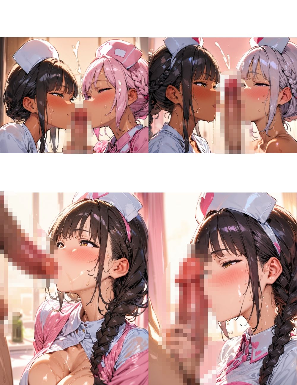 ナースさんにエッチな看護してもらった3 サンプル1ページ目