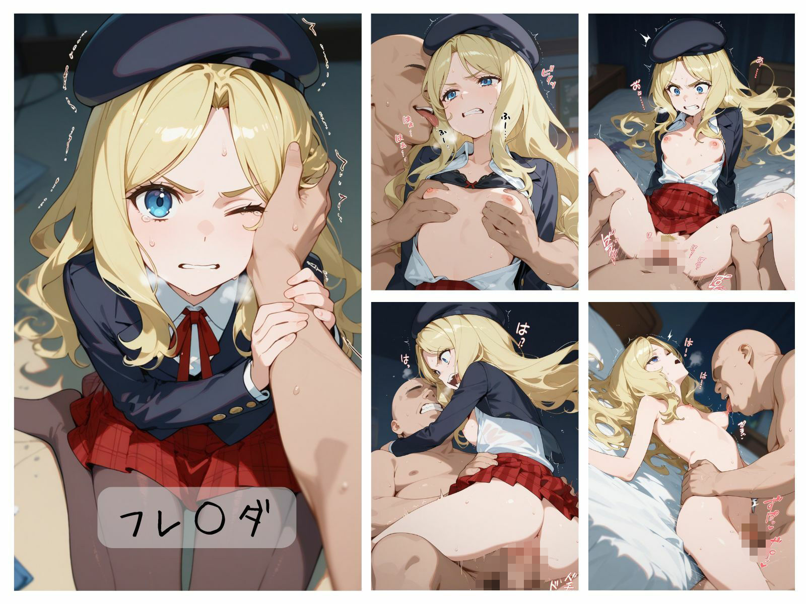 とある少女の敗北まとめ フレ〇ダ編 サンプル1ページ目
