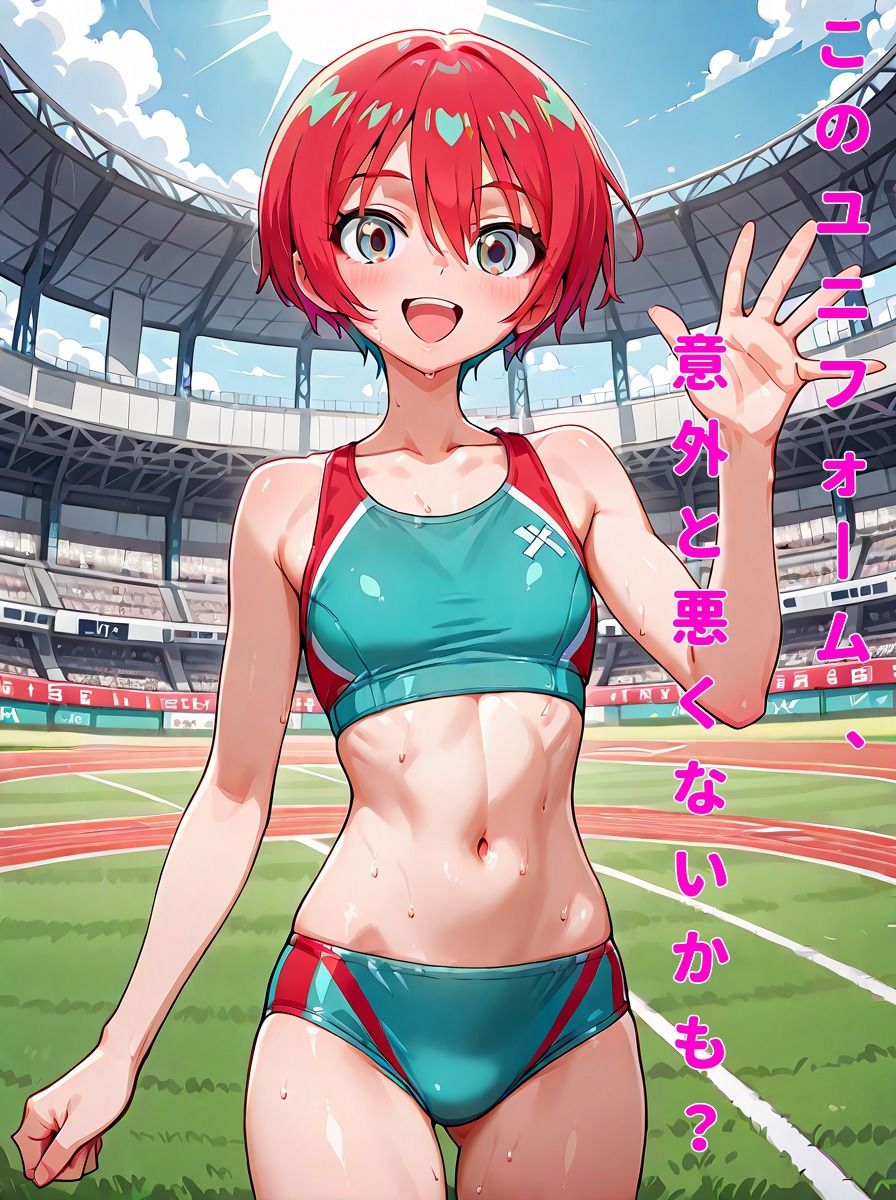 「Run！ Run！ Yuzuriha！」陸上ユニフォームのマチュがみたい…そんなあなたのための作品です。 サンプル3ページ目