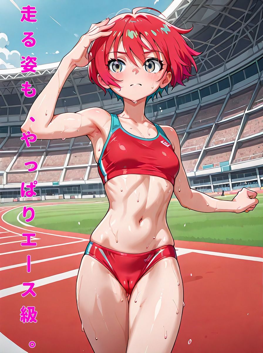 「Run！ Run！ Yuzuriha！」陸上ユニフォームのマチュがみたい…そんなあなたのための作品です。 サンプル4ページ目
