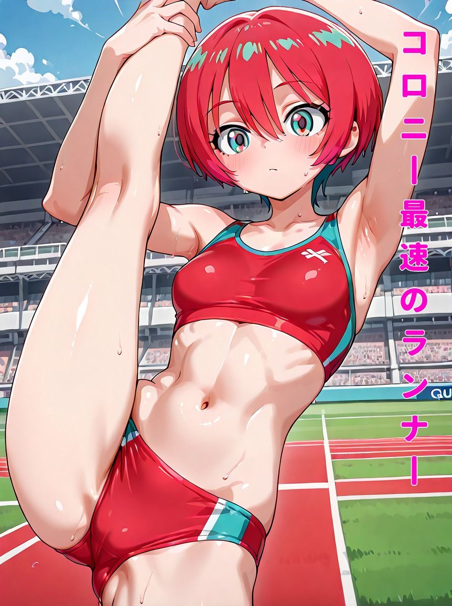「Run！ Run！ Yuzuriha！」陸上ユニフォームのマチュがみたい…そんなあなたのための作品です。 サンプル5ページ目