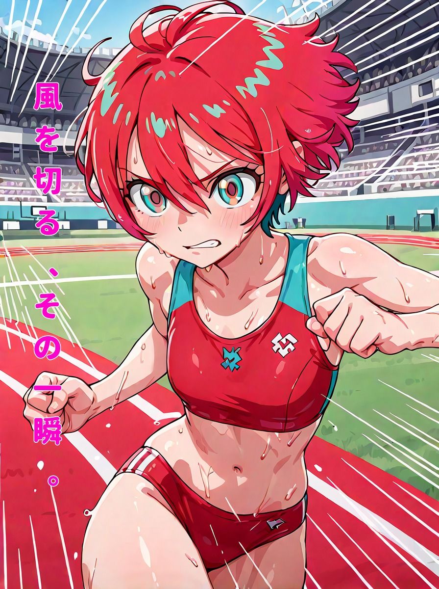 「Run！ Run！ Yuzuriha！」陸上ユニフォームのマチュがみたい…そんなあなたのための作品です。 サンプル6ページ目