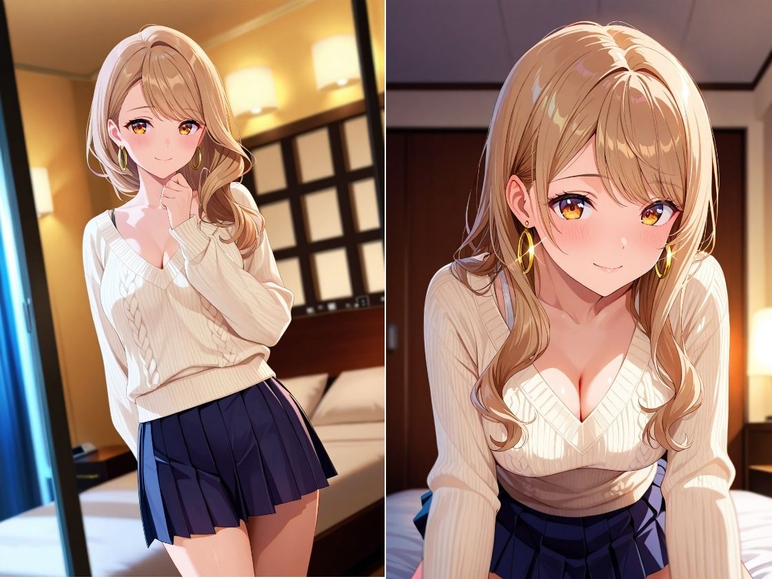 同期の彼女りおを誘惑し飲み会帰りにNTRった話 サンプル2ページ目