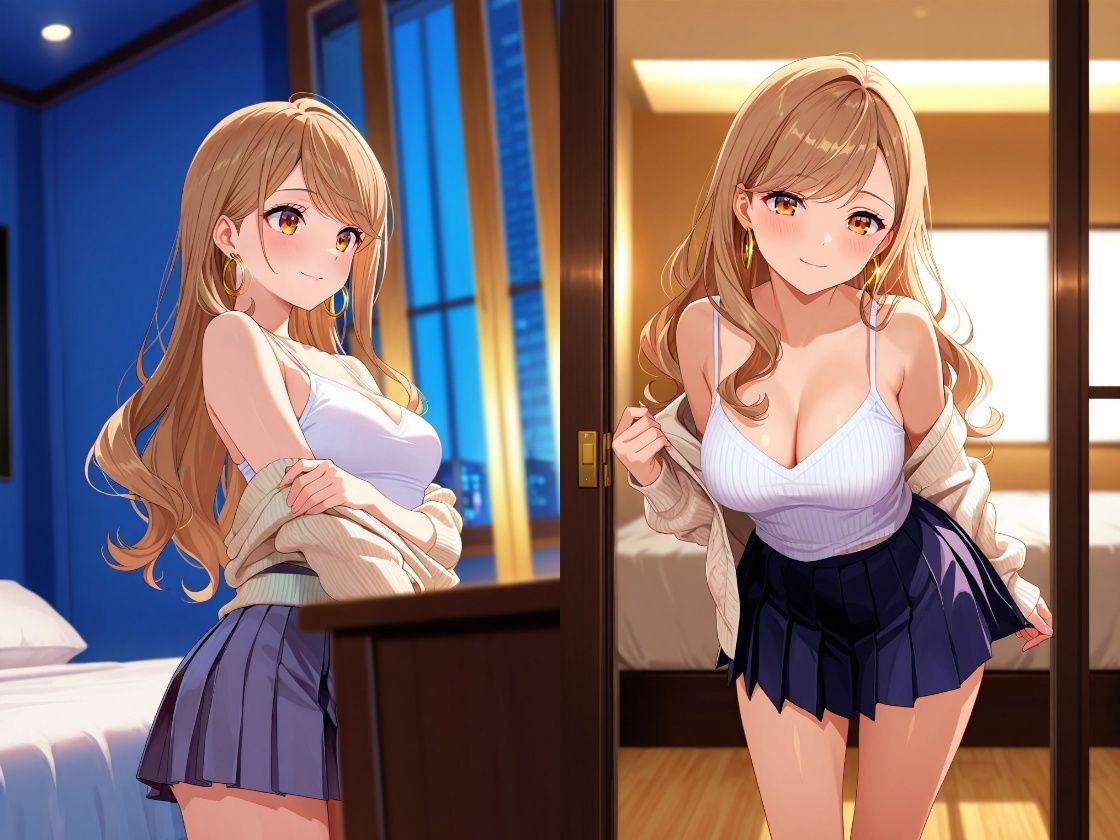 同期の彼女りおを誘惑し飲み会帰りにNTRった話 サンプル3ページ目