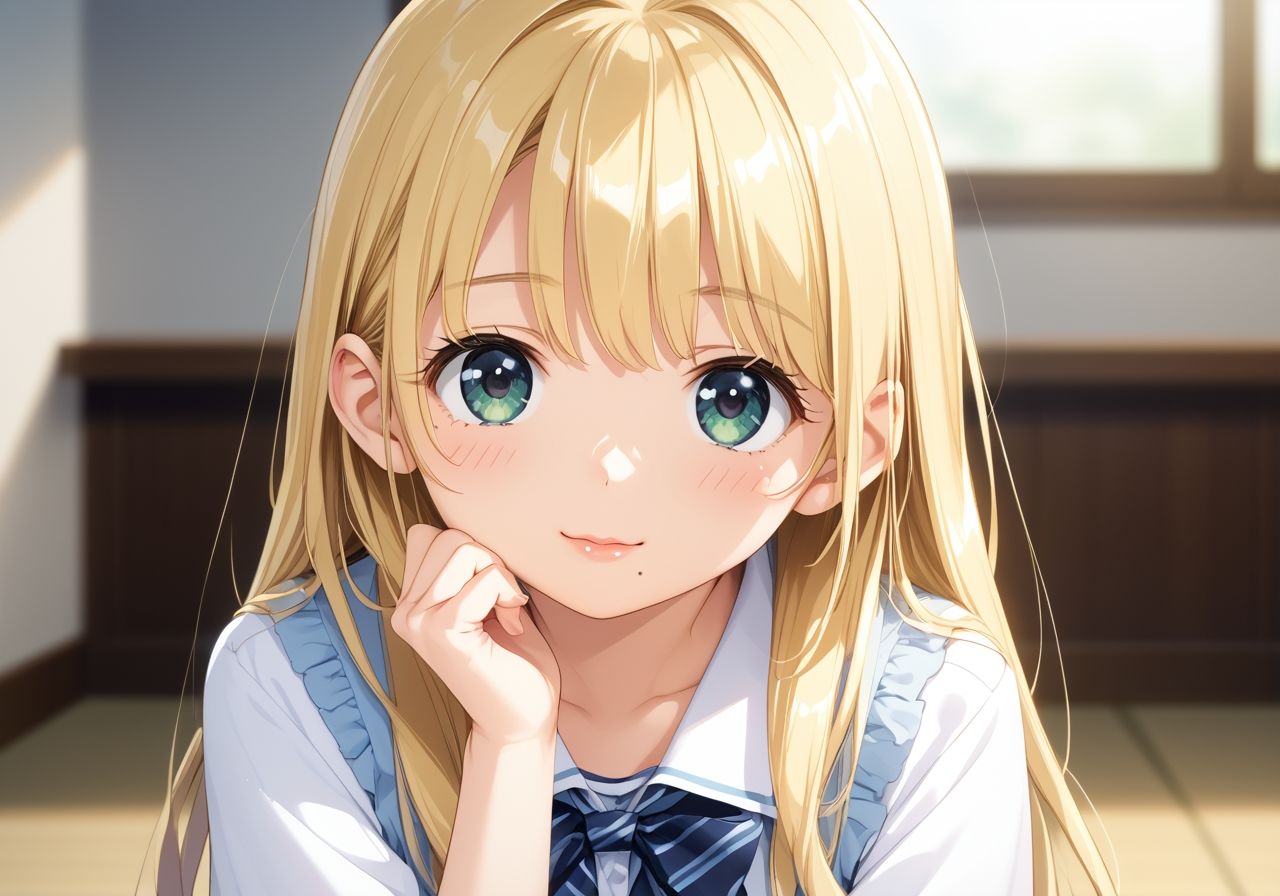 金髪ギャル下剋上SEX物語 サンプル1ページ目