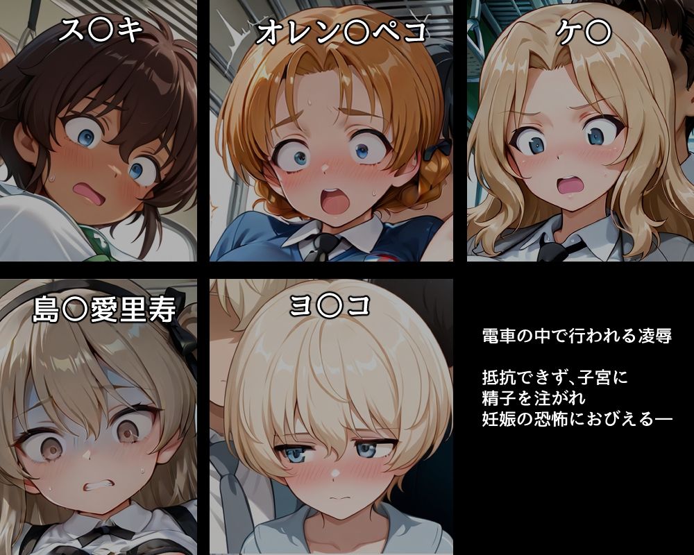 ハメパン〇ァー〜孕ませ痴●被害編〜 サンプル2ページ目