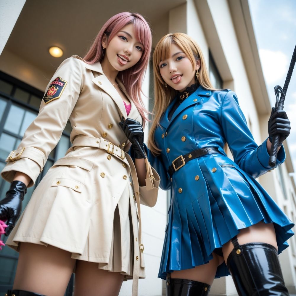 制服QUEEN ブーツ9 ＆ トレンチコート サンプル3ページ目