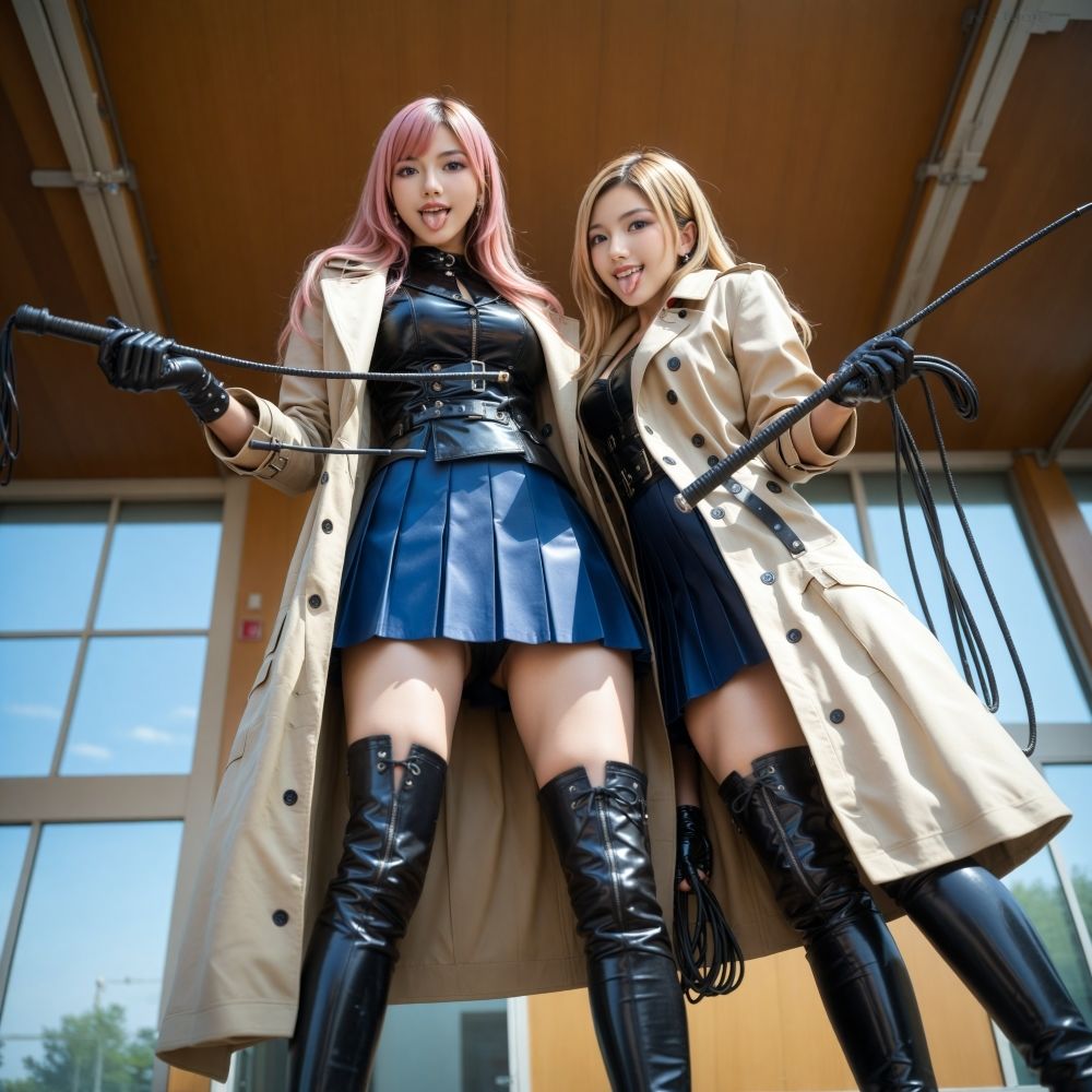 制服QUEEN ブーツ9 ＆ トレンチコート サンプル5ページ目