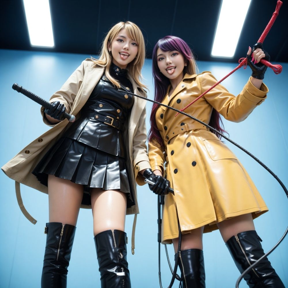 制服QUEEN ブーツ9 ＆ トレンチコート サンプル6ページ目