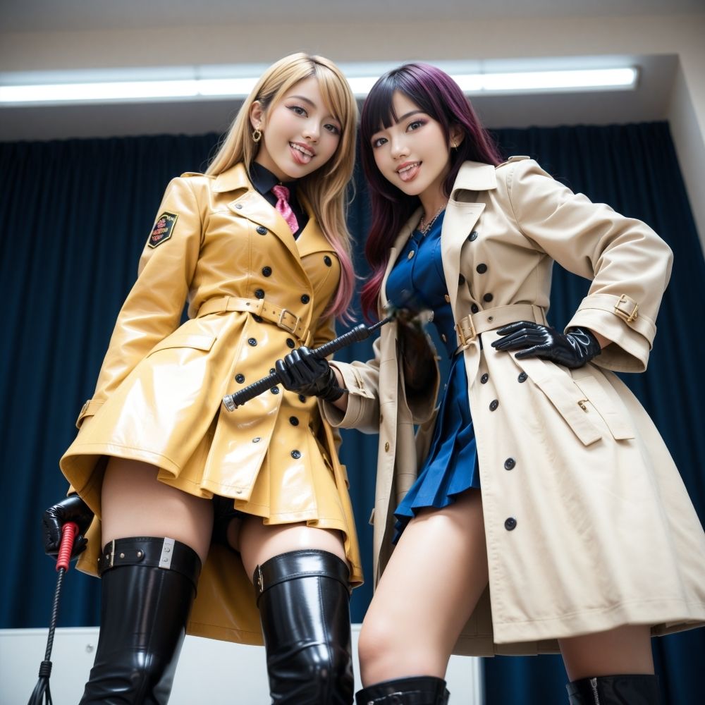 制服QUEEN ブーツ9 ＆ トレンチコート サンプル7ページ目