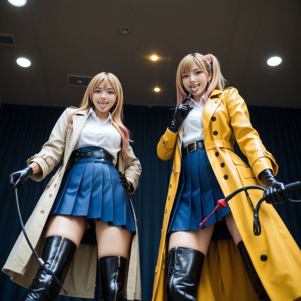 制服QUEEN ブーツ9 ＆ トレンチコート サンプル8ページ目