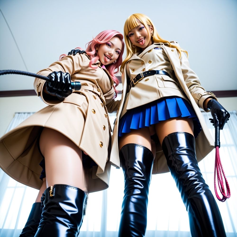 制服QUEEN ブーツ9 ＆ トレンチコート サンプル10ページ目