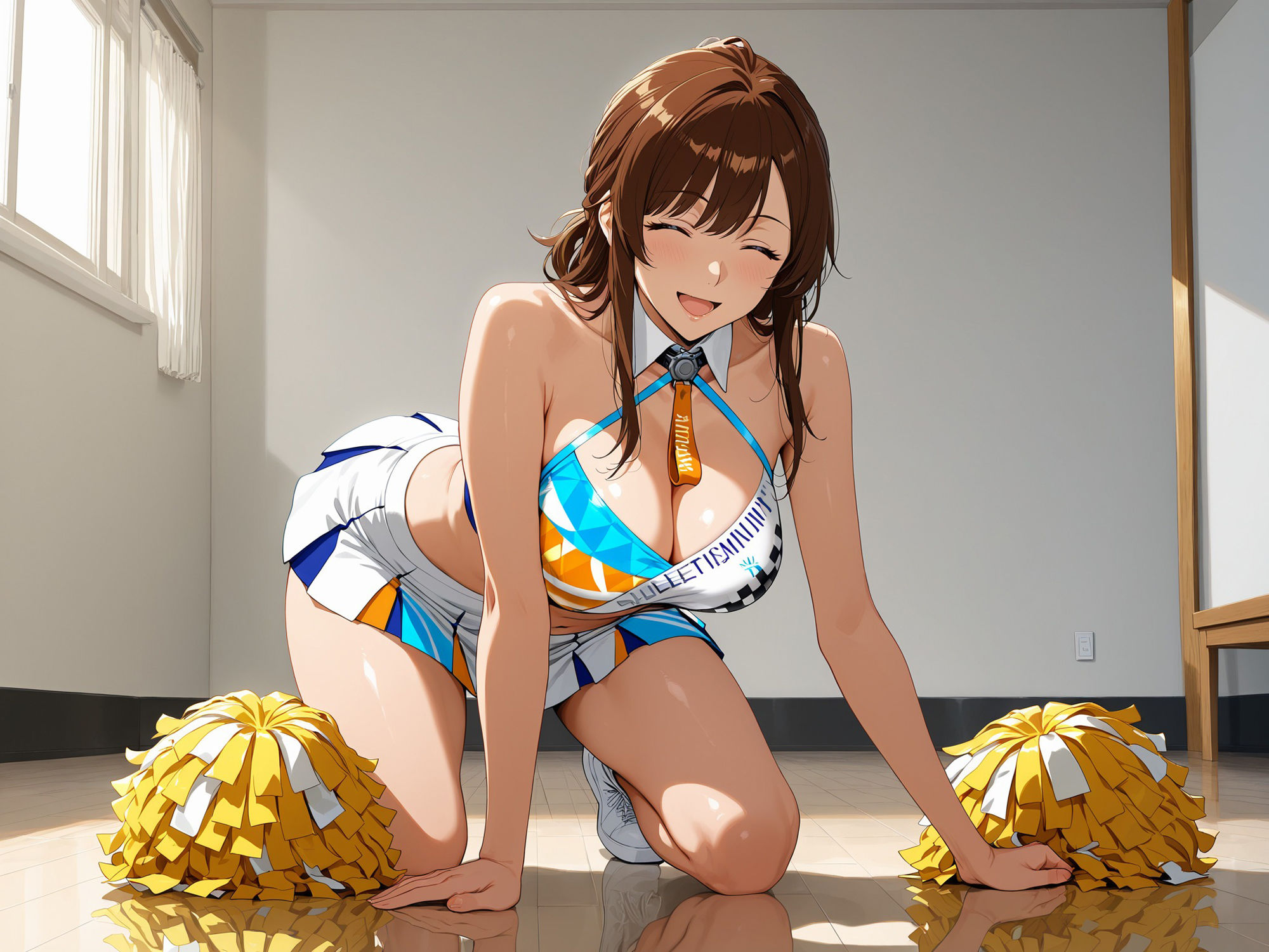 痴女チア部 サンプル1ページ目
