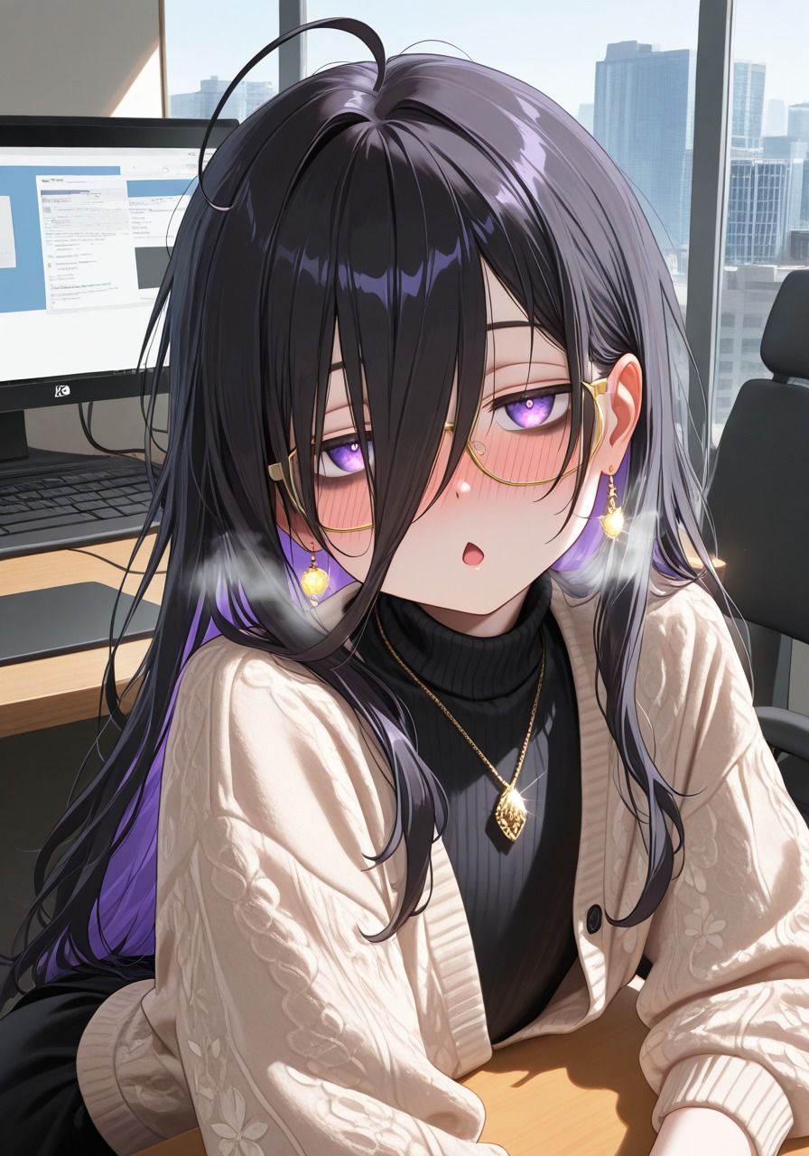 ＜＜3作目＞＞OL男の娘ちゃんとの深夜の残業ふたりえっち！＃3 サンプル1ページ目