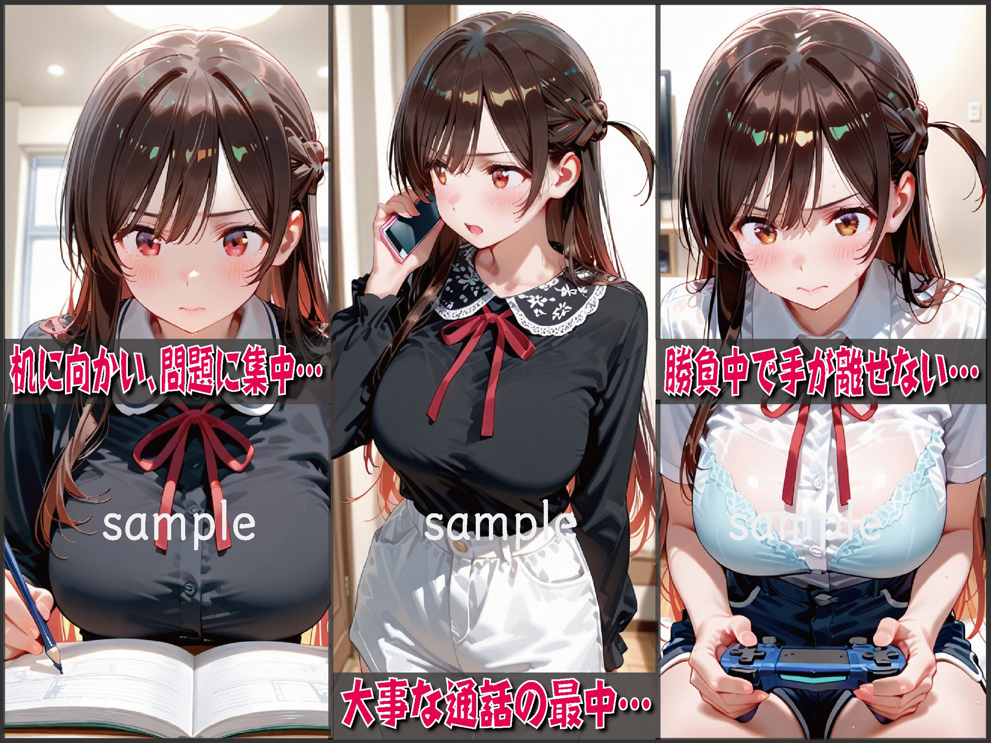 悪戯 ―集中している時ほど、壊したくなる―【豪華CG500枚収録】 サンプル3ページ目