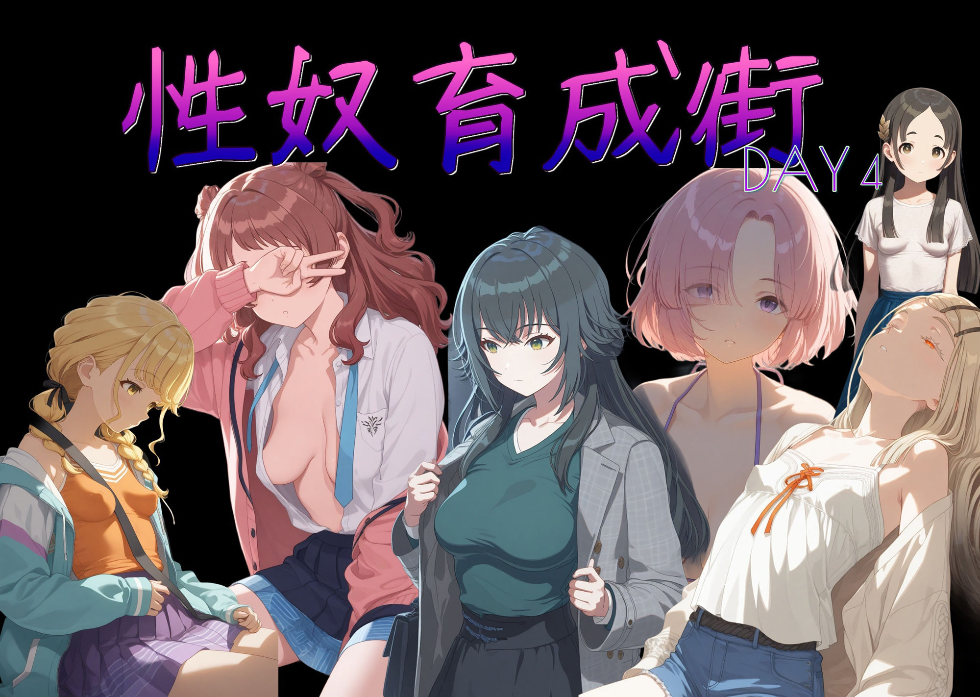 性奴育成街day4 サンプル8ページ目