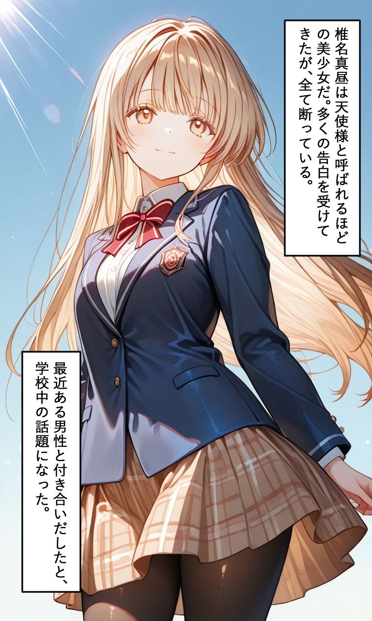 天使様が弱みを握られ孕まされた件 サンプル1ページ目