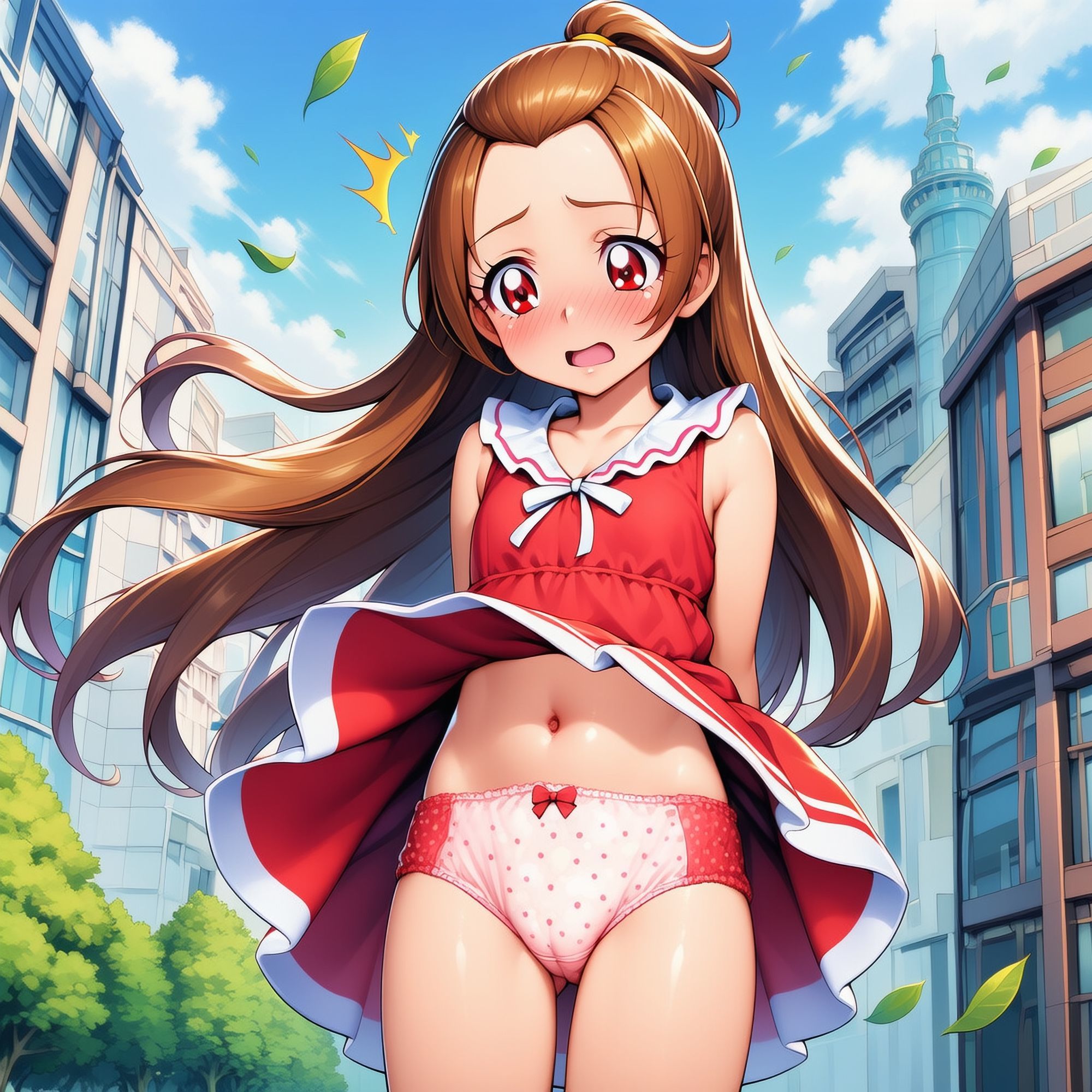 ラッキースケベ  ドキ？？！プ？？キュア サンプル3ページ目