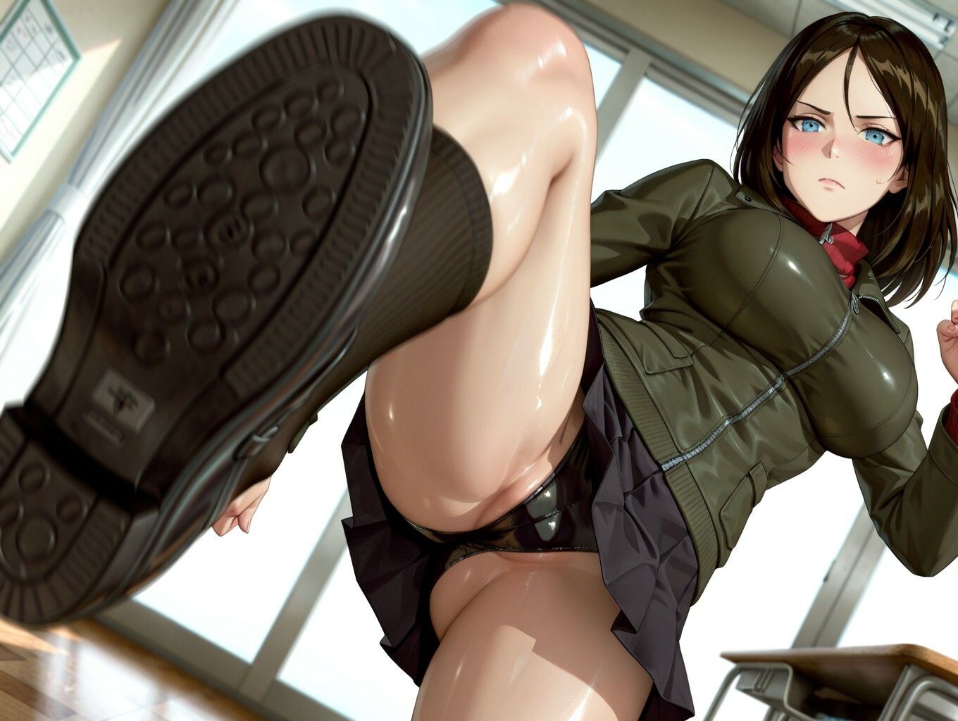 しのるのCG集「ガールズ＆パンツァー＃B1」 サンプル3ページ目