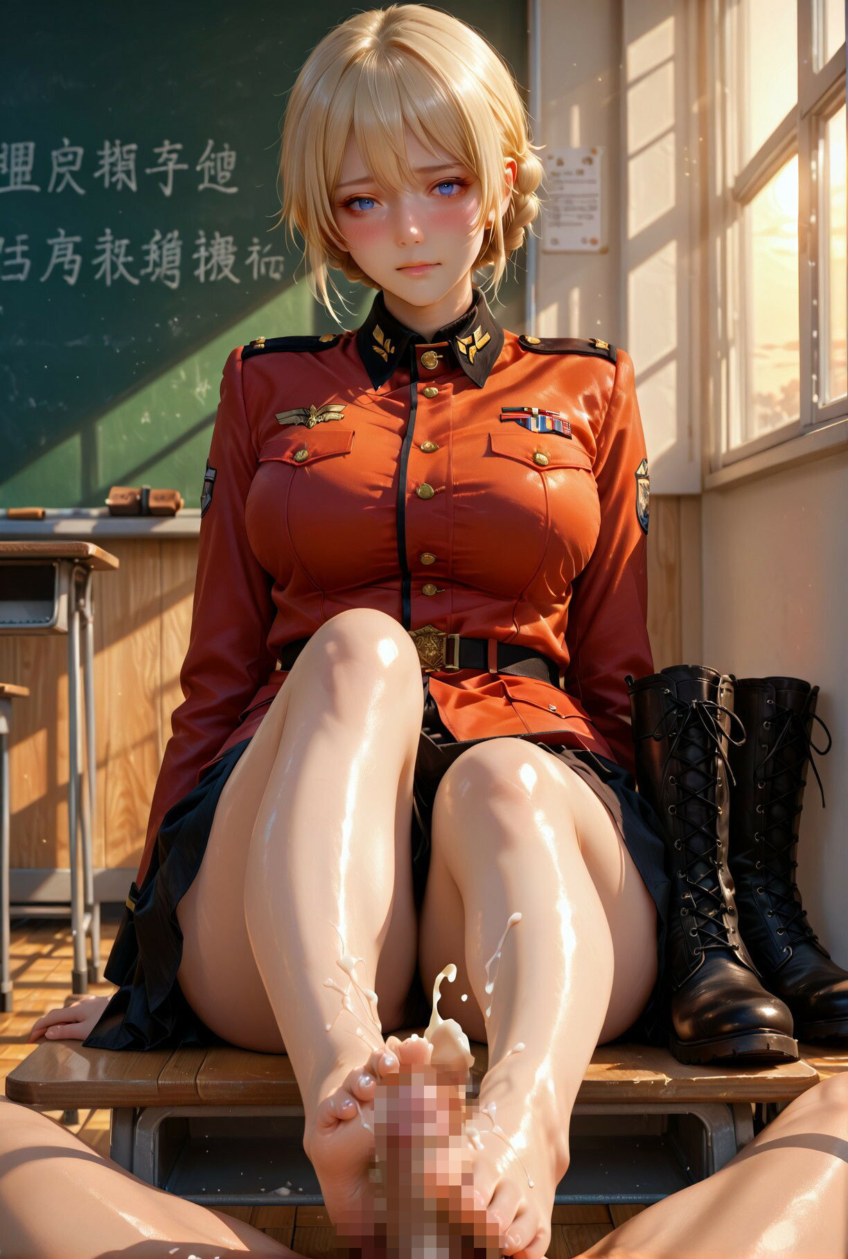 しのるのCG集「ガールズ＆パンツァー＃B1」 サンプル9ページ目