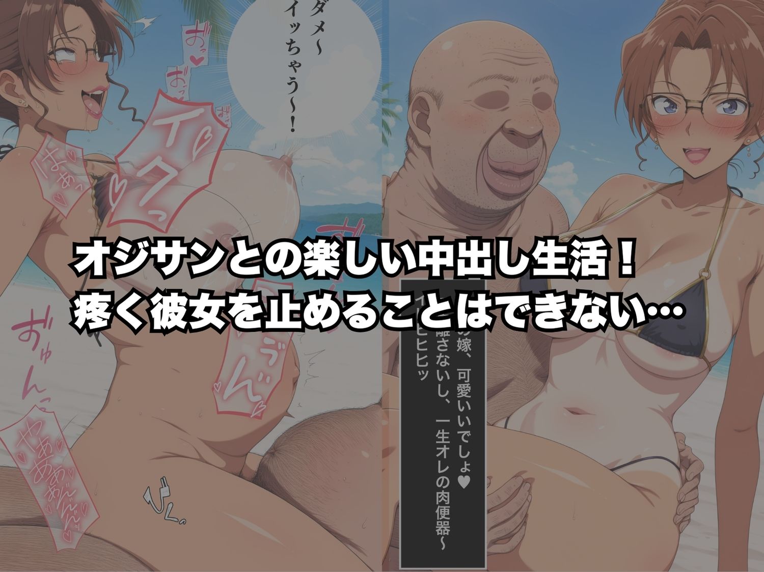イヤ！と拒みながらもカラダは正直に反応していて欲しがってしまう。 サンプル7ページ目