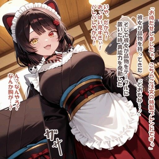 パイズリ異能力おじさん  ワープチ〇コ 編2 サンプル4ページ目