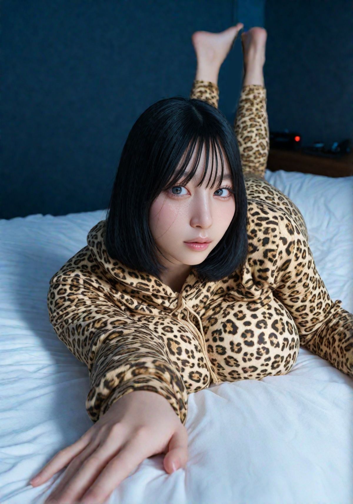 ヒョウ柄着ぐるみ彼女がエロカワ過ぎた件 サンプル1ページ目