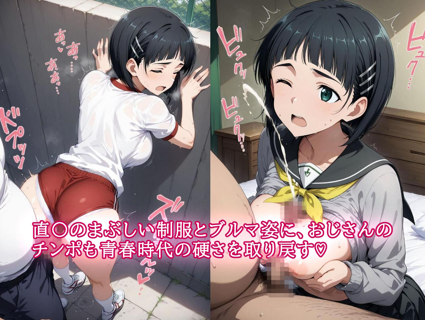 この後、ゲームで出会ったおじさんと濃厚なセックスをしました。2 サンプル4ページ目