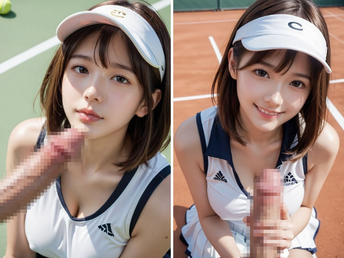 「スマッシュの声じゃない・・・」女子テニス部  熱すぎる個人指導 サンプル4ページ目