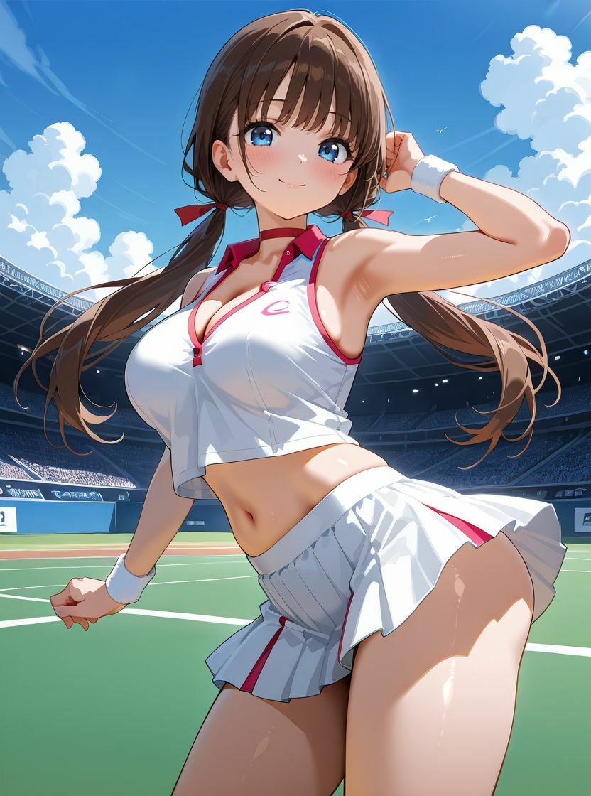 試合後、火照りが残ったテニス女子 〜汗だくで、ムチムチが隠せなくなるまで〜 サンプル1ページ目